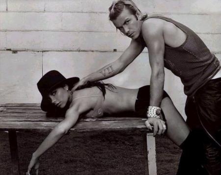 BECKHAM ET SA NANA