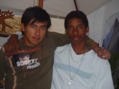 ronadinho et son amie